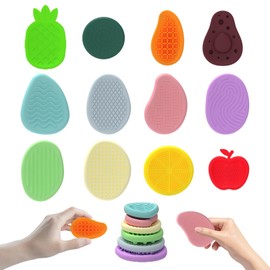 CAIJ Fidget Toys Sensory Stones, Sensory Toy Emotional Soothing Toy Stress Children Sensory Fidget Toys Children for Stress Anxiety ADHD Autism