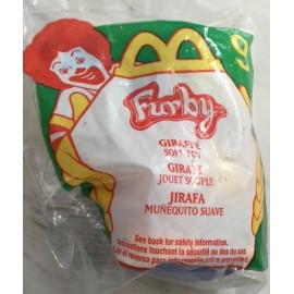 Tiger Electronics Furby Giraffe Key Chain McDonalds Happy Meal #9 Soft Toy Purple Pink 2000 lot 2