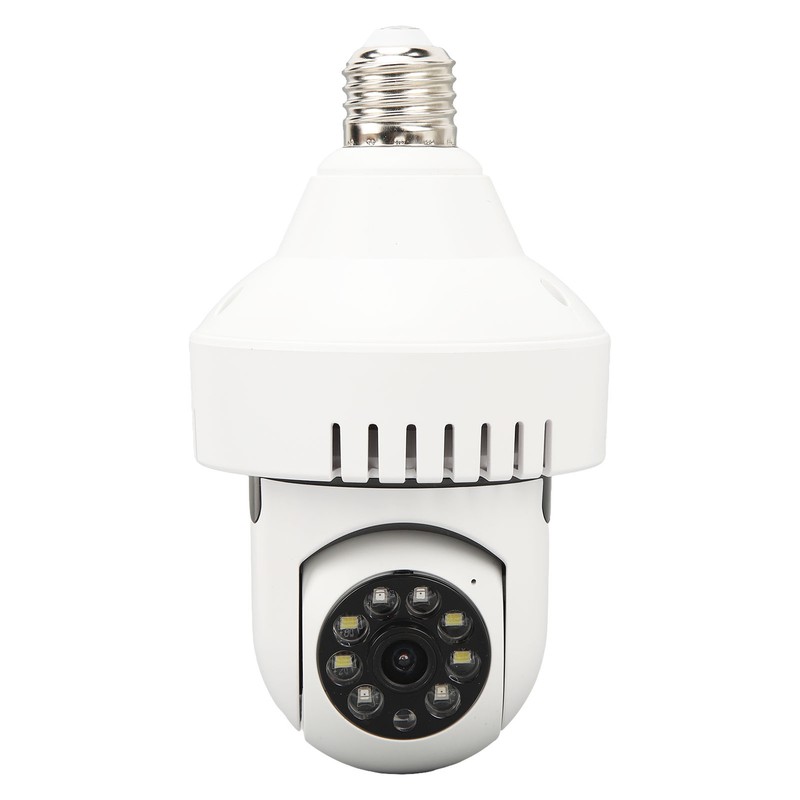 Light Bulb Security Camera Outdoor Wireless WiFi E27 Motion Tracking