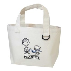 Snoopy Lunch Tote Mini Tote / Blanket Peanuts