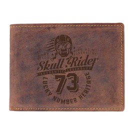 Greenburry Biker Wallet - Leather Biker Wallet - Large Selection of Biker Leather Wallets Leather, Bike-06