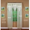 Today's Curtain Emelia Original Voile Ascot 25", Ecru, 40" W