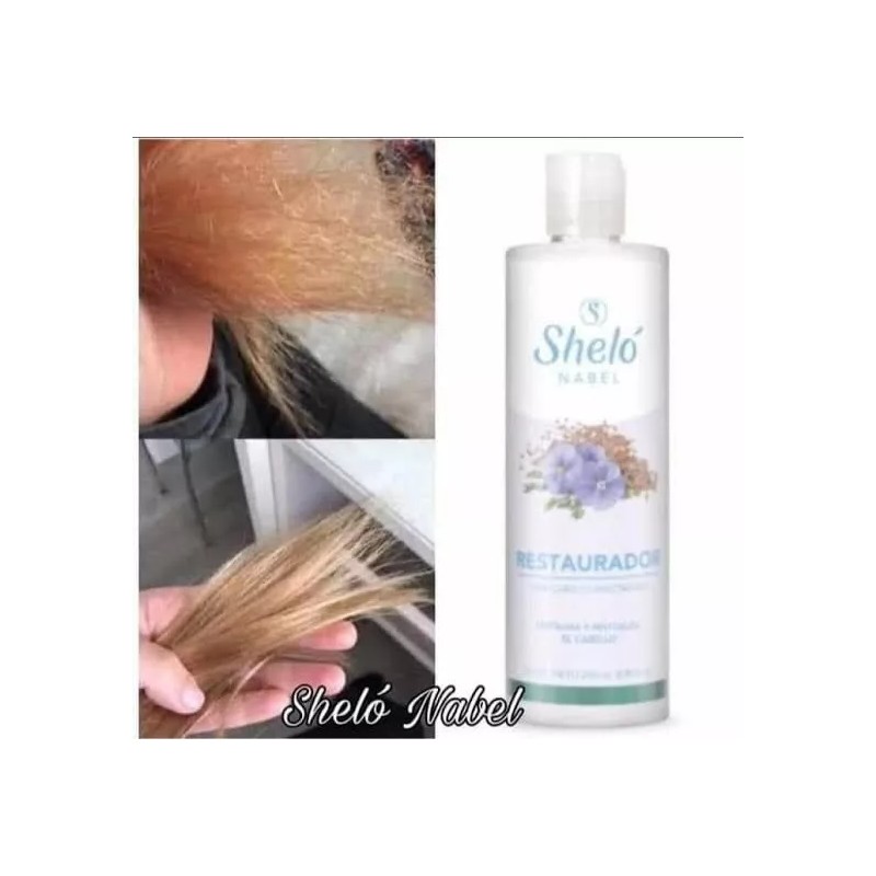 Sheló Nabel Kit Para Cabello Reseco, Restaurador, 10ampolletas