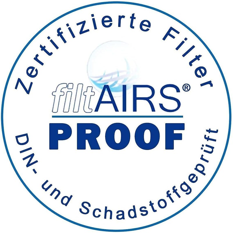 filtAIRS Filter Replacement Air Filter for Lunos Skalar Fans S-Lapis