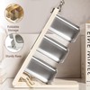 REIKOMO Tea Bag Organizer – 3 Removable Bins Slanted Tiered