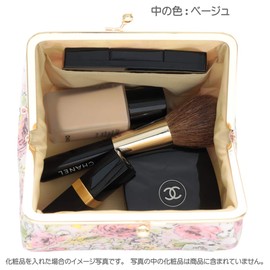 watona Laminated Makeup Pouch, Makeup Pouch, Cosmetic Pouch, Travel Pouch, 4.5 Inch Pouch (Gift) [Waterproof] 45 Luna, Pink