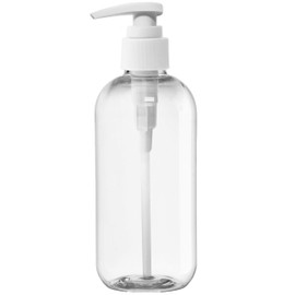 KOALA Clear Refillable Bottles with Leak Proof Press Pump Dispenser BPA Free Ideal for Lotions, Soaps, Shampoo, Conditioner, Travel Size Hand Sanitizer Spray Refills (8oz, Pack of 36)