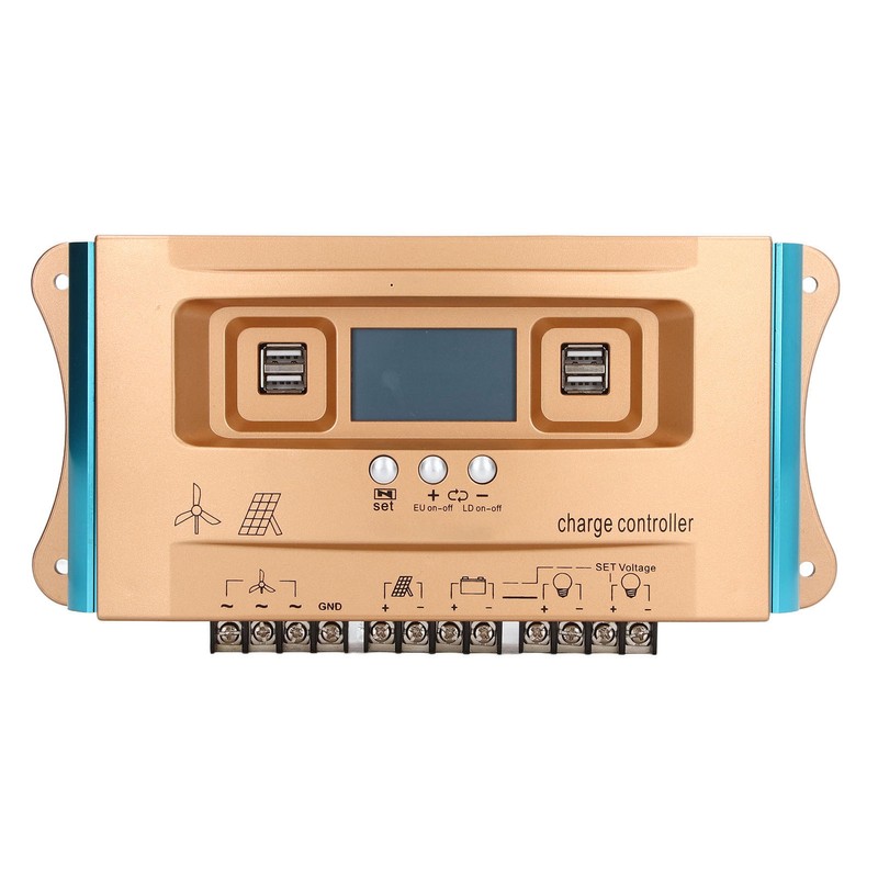 Solar Charge Controller MPPT Overcharge Protection Solar Charge Regulator for