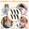 OSDUE Hair Clips,6PCS Large Claw Clips for Women and Girls
