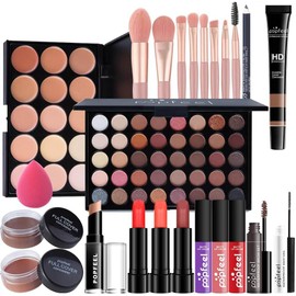 Kit de Maquillaje para Mujer 28 Piezas Principiantes y Profesionales