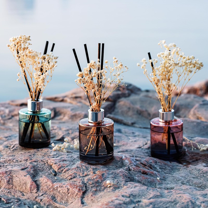 Brakula 3 Pack Reed Diffuser, Oil Diffuser Sticks, Fresh Linen,