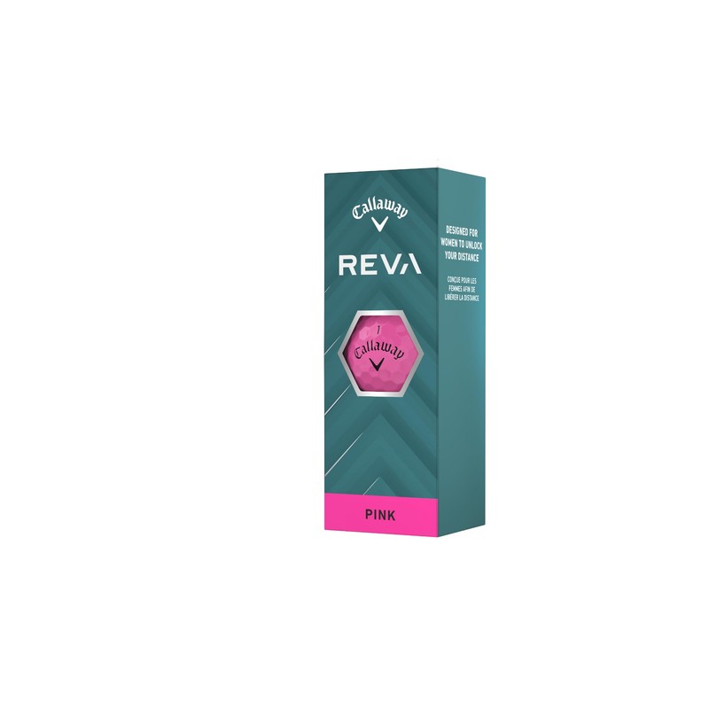 Callaway Golf REVA Women's Golf Ball 2025, Pink