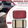 Piburth Car Center Console Armrest Pad, 12.6X 7.2 Inch PU