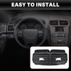USTAR Center Dashboard Air Outlet Louver A/C Heater Vent Compatible