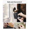 Puroma Large Key Lockbox with Hook, Resettable Combination Code Lock