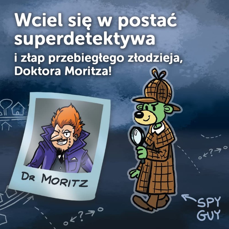 Trefl Spy Guy Board Game, Multi-Colour, Age 5+