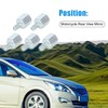 A ABSOPRO Motorcycle Rearview Mirrors Adapter 10mm to 6mm Screws