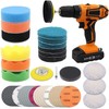 Car Headlight Restoration Kit, 3 Inch Car Polishing Sanding Discs