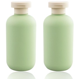 JRSHIRLEYLTD Squeeze Bottles 200 ml Refillable Plastic Travel Containers Empty Bottles with Flip Top Travel Accessories for Shampoo, Creams, Lotion, Conditioner