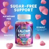 Calcium Supplement Gummies - Sugar Free Calcium Gummy with 400