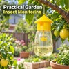 Reusable Fruit Fly Trap for Gardens and Orchards – Yellow