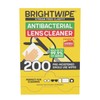 BrightWipe Lens Cleaning Wipes 200 Pack Exclusive Size