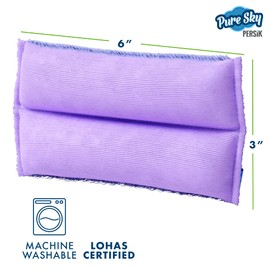Pure-Sky Ultra Microfiber Cleaning Sponge – 2-in1, Combination for Glass and Multipurpose – JUST ADD Water No Detergents Needed – Use for Windows, Glass, Mirrors, Removing Stains in The Cracks