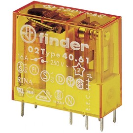 Finder Series 40 – RELE Mini Relays 5 mm 1 Two-Way 16 A 12 VAC