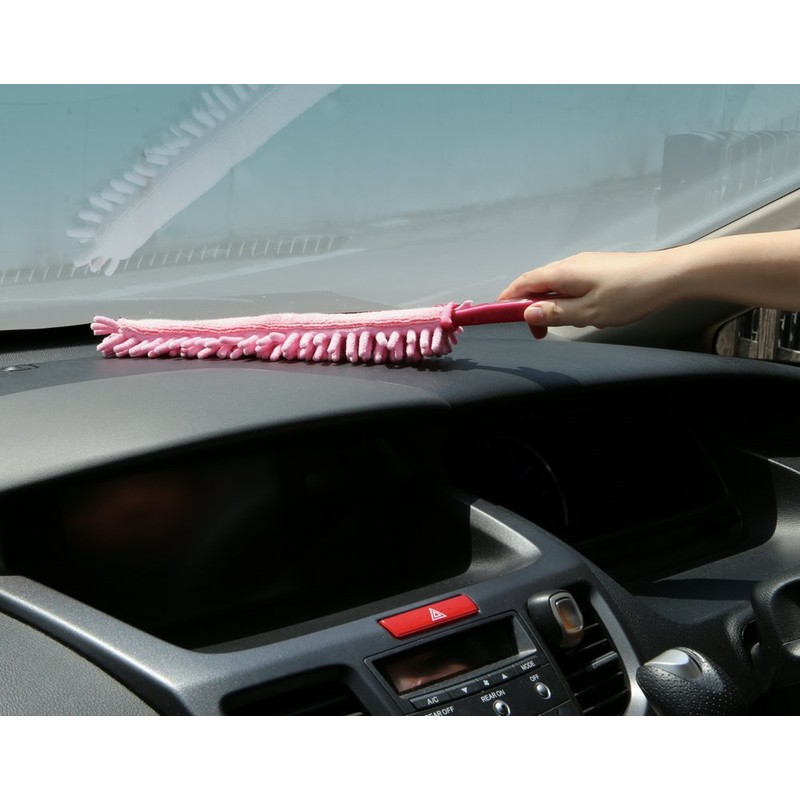 MI Creations Microfiber Mop Made in Japan (Pink, 3-Way)