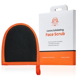 Exfoliating Glove for Face – Deep Exfoliating Mitt Facial Scrubber – Effective Dead Skin Remover - Face Scrubber Exfoliator for Acne, Clogged Pores & Uneven skin - 1 Mitt