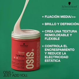 Schwarzkopf - Osis+ Thrill Fibre Gum (Strong Control) - 100ml/3.4oz