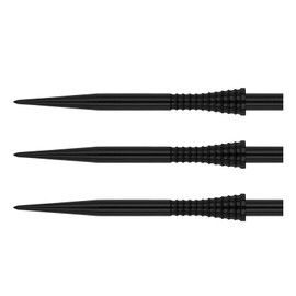RED DRAGON Raptor GT Black Gripped Long Dart Points - 1 Set Per Pack