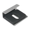 DGBRSM 4PCS Stainless Steel Large Heavy Duty Fixing Clip Kit