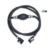 Riloer 8mm Fuel Hose Primer Outboard Compatible with Yamaha Johnson