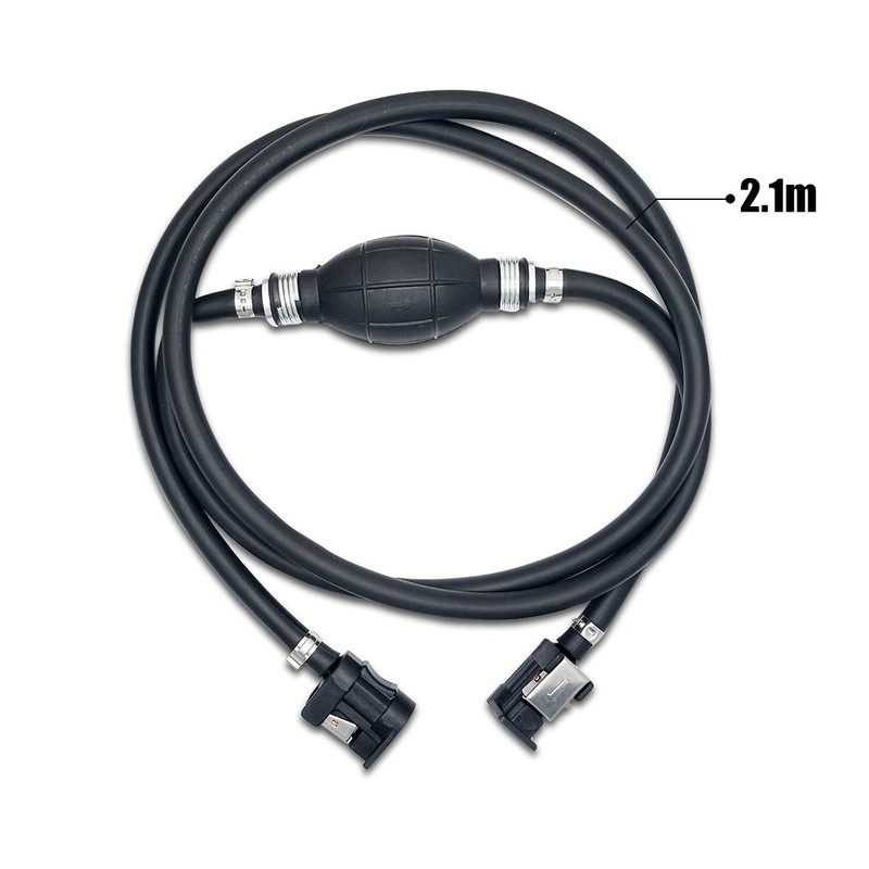 Riloer 8mm Fuel Hose Primer Outboard Compatible with Yamaha Johnson