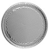 Pactogo 12" Round Aluminum Foil Pizza Pan - Disposable Waffle