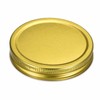 6 Pcs - Tinplate Canning Lids Wide Mouth Leak Proof