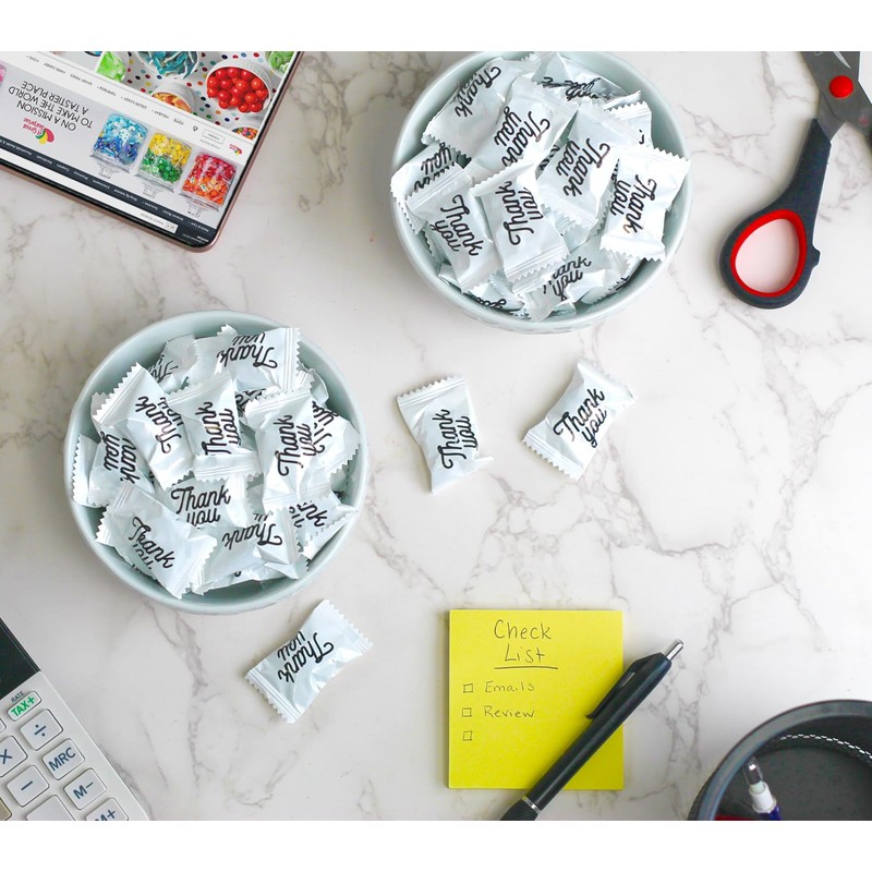 Thank You Hard Candy Mints - 5 Pounds - Individually