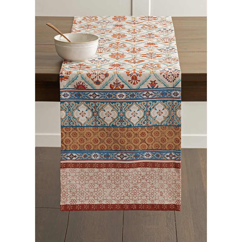 Maison d' Hermine Romane 100% Cotton Table Runner Farmhouse Tabletop