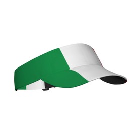 Cute Italy Flag Hats Men Women Sports Sun Visor Hats Cute Flag Print Sun Protection Cap Hat