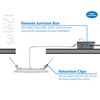 REL Selectable 8 in. White Remodel LED Downlight Kit (REL81120SRDWH)