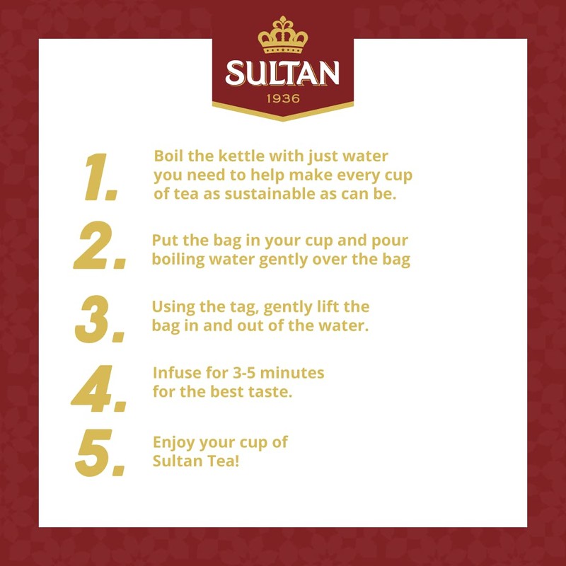 SULTAN TEA Pure Camomile, Herbal Moroccan Green Teas (Single Pack