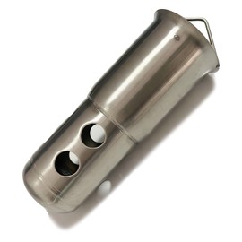 ESNET SN-333-IS General Purpose Inner Silencer Baffle Muffler Stainless Steel Noise Reducing Volume Adjustment Motorcycle Exhaust Diameter 2.0 inches (50.8 mm)
