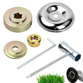 GXGM Pack of 6 brush cutter accessories, grass trimmer spare parts, spare parts for brush cutter, brush cutter head replacement parts, suitable for spare parts for brush cutters and lawn mowers