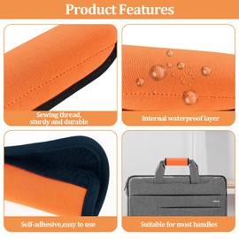 6 Pack Luggage Handle Wrap, Luggage Handle Wraps for Suitcase, Suitcase Tags Identifiers for Travel Accessories，Luggage Tags