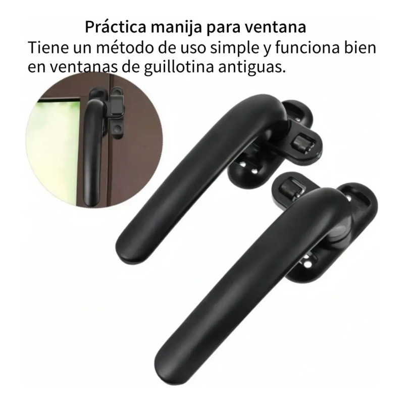 2 Piezas,manilla De Ventana, Manija De Puerta De Ventana