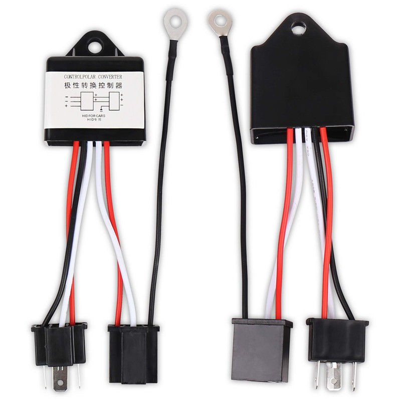 HID Polarity Conversion Relay, PXPART H4 Negative Control Car Multi
