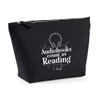 Hippowarehouse Audiobooks Count as Reading Printed Make up Cosmetic wash Bag 18x19x9cm