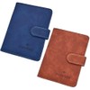 2 Unidades Cartera para Pasaporte RFID, 2 Packs Funda y