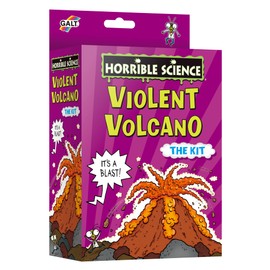 Galt Violent Volcano -Horrible Science Kit -Interactive, Fun Experiments Set and Science Kit for Kids - Make a Volcano Kit for Kids and Watch your Volcano Erupt - For Boys and Girls Ages 8 Years Plus